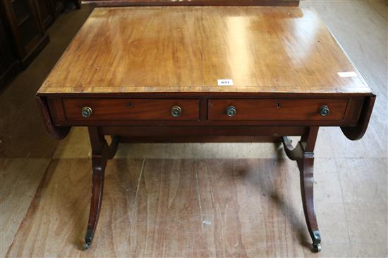 19th century sofa table